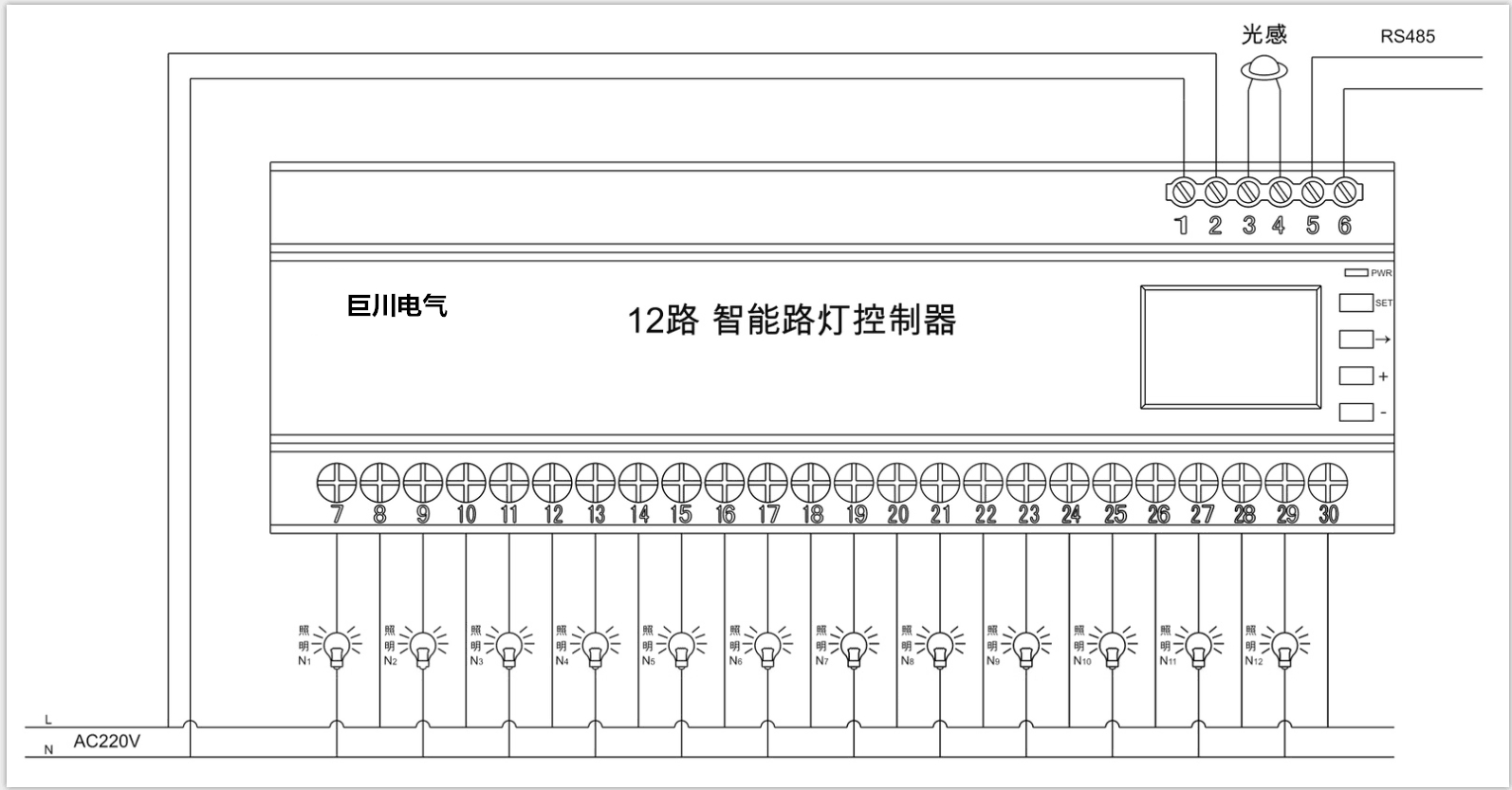 SXH-JGMZD-04景觀智能監控終端 無線控制器