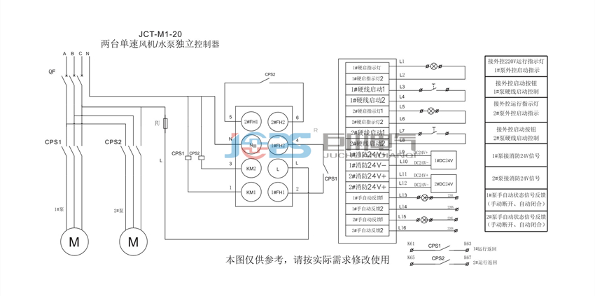 JCT-M1-20 兩臺(tái)單速風(fēng)機(jī) 水泵控制器.jpg